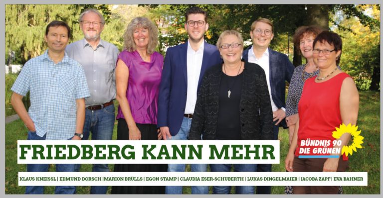Programmpunkt #4: Wir wollen den Wirtschaftsraum Friedberg effizient und nachhaltig gestalten